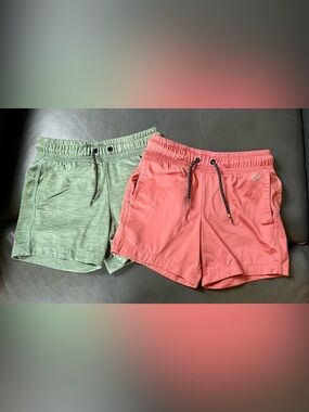 Gap Baby - Boys Bundle of Athletic Shorts - 2 Years - Red & Green